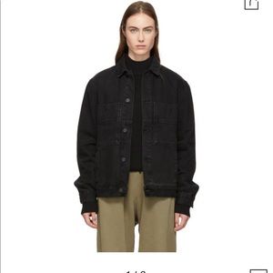 Etudes black denim jacket